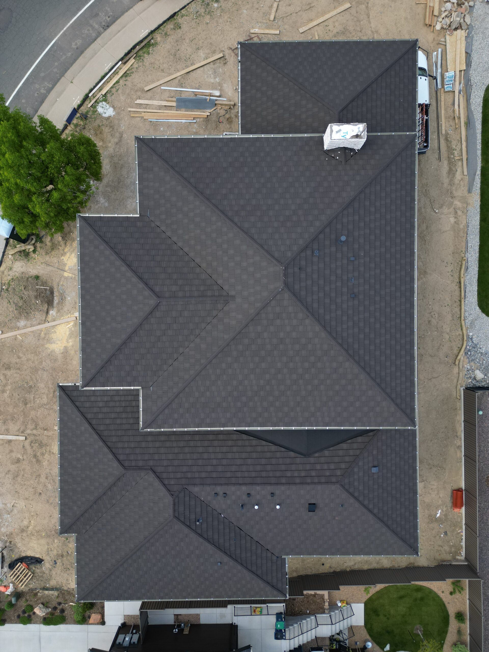 Aerial Roof Replacement